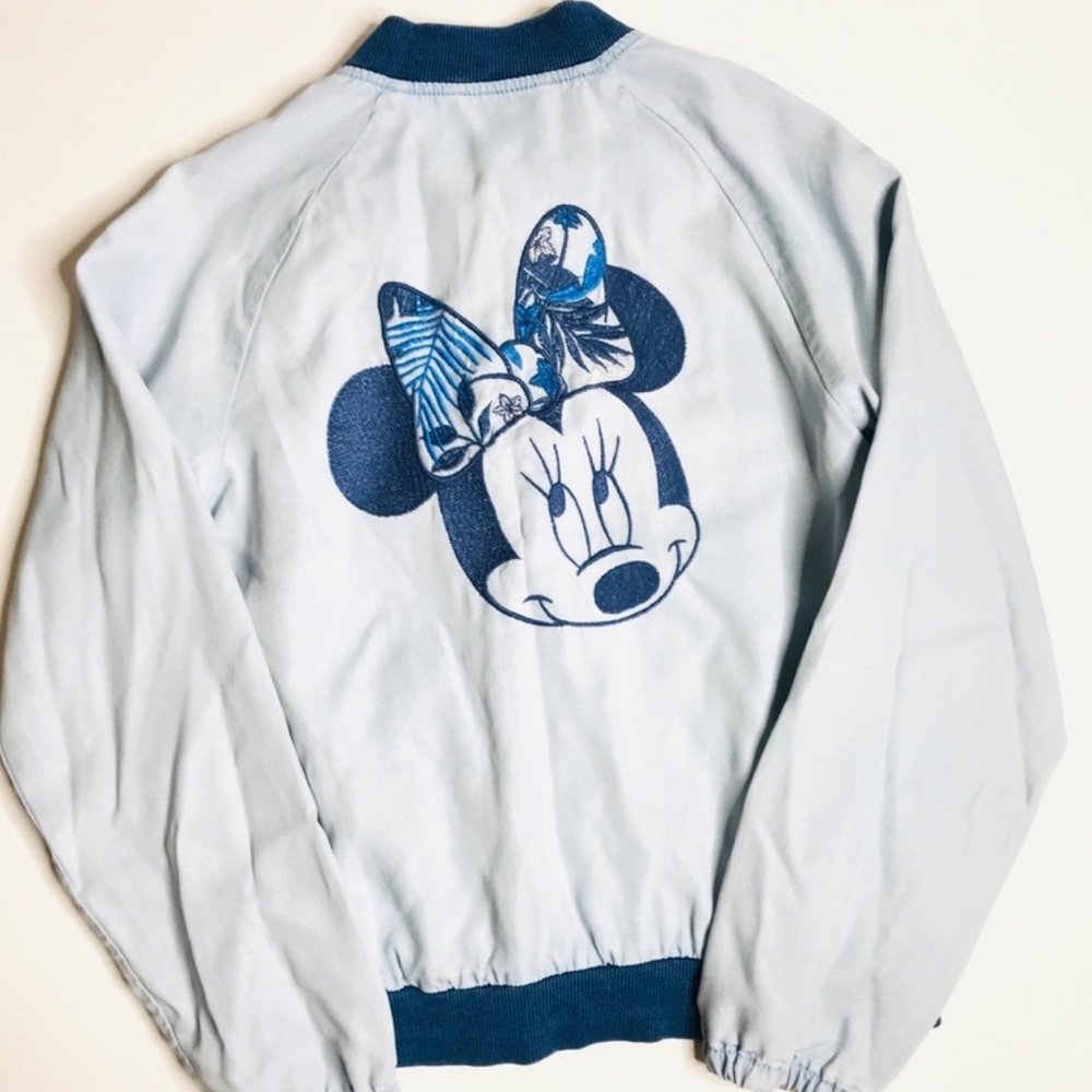 GAP KIDS Disney bomber jacket in size XXL (14-16)